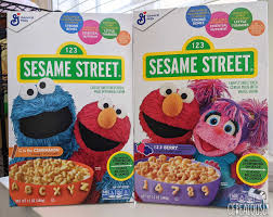 Somewhere out there, there's a brand that makes sesame street panties. Review Sesame Street 1 2 3 Berry C Is For Cinnamon Cereals