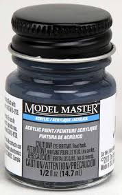 Model Master Acrylic Paint 5 N Navy Blue Semi Gloss
