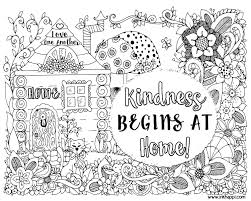Kindness Begins At Home A Coloring Page And A Message Inkhappi Fruit Coloring Pages Grinch Coloring Pages Bunny Coloring Pages