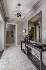 Front door colors, walkways, landscaping, and other exterior entryway ideas should all work together to create an inviting entrance. Chic Entryway Entrywayy Homedecor Entrywaydecor Home Entrance Decor Hall Decor Entrance Hall Decor