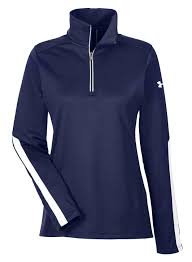 Ladies Under Armour Qualifier 1 4 Zip