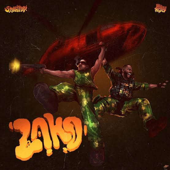 Laho by Shallipopi featuring Burna Boy - Official cover art on ZongaMack