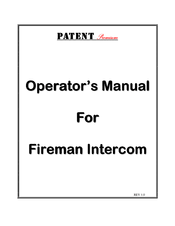 Fire alarm wiring diagram schematic cobra alarm wiring diagram download fresh wiring diagram for fire alarm system and new mando car free cobra alarm wiring diagram download in fire. Patent Premium Fireman Intercom Manuals Manualslib