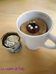 Mug Cake A La Creme De Marrons Recette Recette Mugcake Mug Cake Creme De Marron
