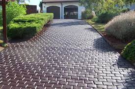 Stamped concrete driveway designs, how long do they last? Consider Stamped Concrete Or Decorative Pattern Pave For Your Driveway