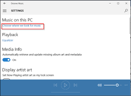 Enable Groove Music To Play Songs From Onedrive Music Groove Songs