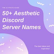 The color palette typically includes neon colors,. 50 Aesthetic Discord Server Names The Ultimate List Turbofuture