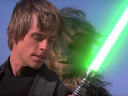 Luke Skywalker's Lightsaber (Green Blade)