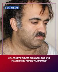 The suspected mastermind of the U.S September 11, 2001, attacks, Khalid  Sheikh Mohammed, and two of his co-defendants were denied the opportunity  to enter guilty pleas under an arrangement that would have