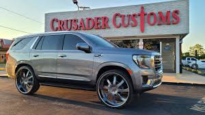 First In The World 2021 Gmc Yukon On 30inch Forgiatos Youtube