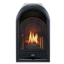 ProCom Heating Ventless Fireplace Insert Thermostat Control Arched Door  -15,000 BTU 170172 - The Home Depot