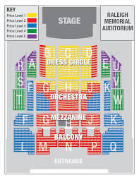 Seating Chart Nc Theatre