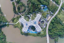 Ano, pro hosty je dostupné parkování: Hotel Ln Garden Nansha Building Guangdong E Architect