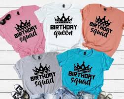 Crew Birthday Squad Shirts For Friends Birthday Girl Shirts Birthday Squad Shirt Friend Squad Birthday Party Women S Birthday Shirt Crew Birthday Shirt Birthday Queen Shirt Birthday Squad Shirts Womens Birthday Shirt Birthday Shirts