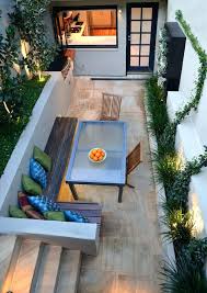 Narrow Outdoor Dining Table Brilliant Long Narrow Sofa Table With Drawers Long Patio Long Narro Small Patio Design Small Outdoor Patios Small Backyard Patio