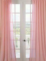 Diy Easy No Sew Lined Floor Length Curtains 17bestroomever Pink Curtains Home Sheer Curtain Panels