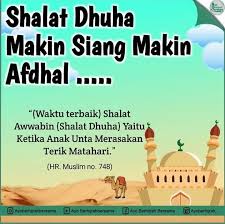 Akhir waktu sholat dhuha akhir waktu sholat dhuha ini adalah 15 menit sebelum masuk waktu sholat zhuhur. Muhasabah Diri Waktu Shalat Dhuha Paling Afdhal Ø£Ù† Facebook