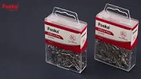 Foska Popular Straight Metal Nickel Plating Office Pins 26mm Office  Magnetic Pins for Dressmaker