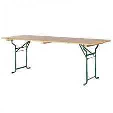 Elle se plie facilement contre le mur pour libérer de l'espace si besoin. Table Brasserie Pliante En Bois