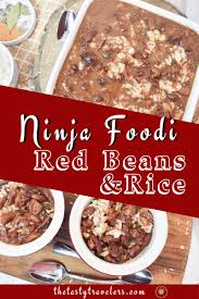 Ninja Foodi Red Beans And Rice Recipe Red Beans Recipe Red Beans Ninja Cooking System Recipes