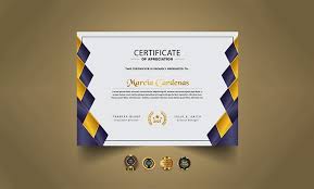 The certificate templates on this page are a . Top 6 Realistic Certificate Template With Badge Free Download