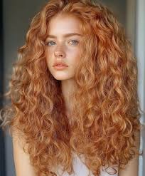 Ginger Hair Color Curly