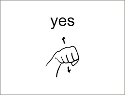Yes sign language class take i. Practicing Yes Yes Word Practice Sign Language