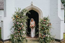 Add to table linen and bedroom decor. A Modern Elegant Botanical Inspired Iscoyd Park Wedding With Hanging Flowers And A Bride In An Emma Beaumont Dress Love My Dress Uk Wedding Blog Wedding Directory