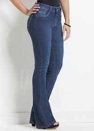 Calça Jeans Flare Cintura Alta Azul Escuro Calca Jeans Sawary Azul Modelo Flare Sawary Jeans Calca Jeans Sawary Sawary Jeans Calca Jeans Bootcut