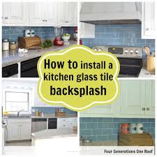 Your local tile contractor could charge you a minimum fee of $160 for labor, or add $10 per square foot to your material estimate. How To Install A Backsplash Tutorial Four Generations One Roof
