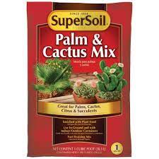 It also contains forest products, sand and perlite to help prevent soil. Supersoil 1 Cu Ft Cactus And Palm Mix 72051490 The Home Depot