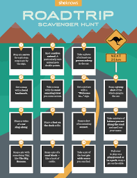This event plan is designed to get people out of. How To Turn Your Road Trip Into The Ultimate Scavenger Hunt Sheknows