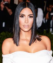 Kim Kardashian Shoulder Length Straight Kim Kardashian Hot Kim Kardashian Kardashian