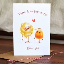 Birthday Card For Father From Kids Funny Fathers Day Card Popcorn Pun Thanks Dad Funny Fathers Day Card Fathers Day Cards Fathers Day Crafts