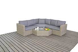 port royal rural angle corner sofa set natural terrace furniture corner sofa set rattan furniture set