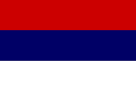 Flags of serbia and soviet union. Serbia