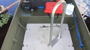 It will give you and your guests something to literally 'grab onto' while entering and exiting. Grab Bar For Jon Boat Floor Youtube
