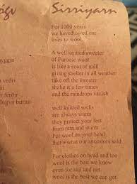Apr 19, 2021 · the garter stitch is the easiest knitting stitch pattern. This Beautiful Poem Came With The Faroese Yarn My In Laws Gave Me As A Present Knitting