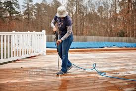 Pressure washing your home or deck can leave it looking like new — but using too much power can cause injury or damage property. How To Pressure Wash A Deck The Neighbor Blog
