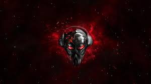 Red gaming desktop wallpaper 4k. Red And Black Skull Wallpapers Group 72