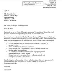 Tailor each cover letter to one specific position. Physical Therapist Aide Cover Letter