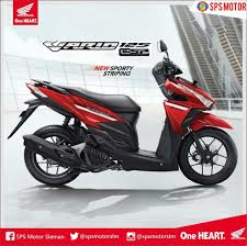 Vario 125 Esp Dengan Striping Baru Yang Lebih Sporty Dirancang Dengan Tampilan Depan Yang Ikonik Bentuk Bodi Dan Sayap Sporti Dengan Honda Sporty Motorcycle