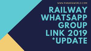 Railway Whatsapp Group Link 2019 Update Panaraworld Whatsapp group links collection 2020.