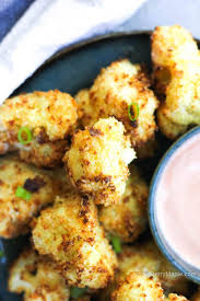 Air Fryer Buffalo Cauliflower Berry Maple