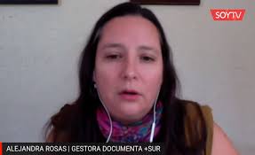 Alejandra Rosas, gestora de Documenta +Sur y directora de Tonina Sur Films  sobre proyecto de asesoría gratuita para documentales regionales