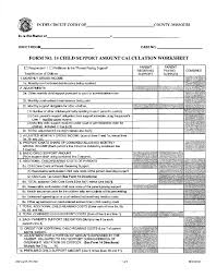 Calculating Child Support What Is The Form 14 Markwell