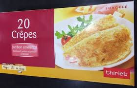 20 Crepes Jambon Fromage Thiriet Points Ww