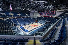 pavilion at ole miss basketball arena with fixed patriot