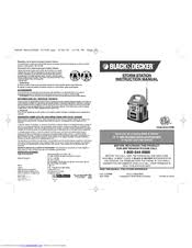 Black And Decker Storm Station Model Ss925 Black Decker Ss50b Manuals Manualslib