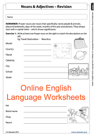 100%(2)100% found this document useful (2 votes). Grade 7 Online English Language Worksheets Nouns And Adjectives For More Worksheets Vis Year 7 English Worksheets Nouns And Adjectives English Worksheets Pdf